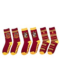 Harry Potter - Griffoendor Sokken 3-Pack