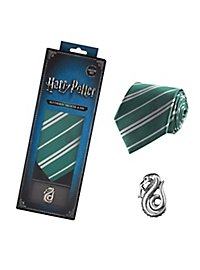 Harry Potter -Tie & Pin Deluxe Box Slytherin