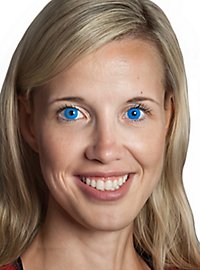 Havfrue Blå Kontaktlinser