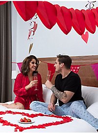 Heart paper garland 4 meters