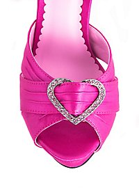 Herz Sandaletten pink 