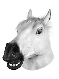 Hestemaske Hvid
