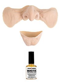Hexe Halbmaske 