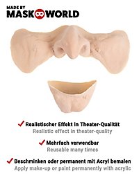 Hexe Halbmaske 