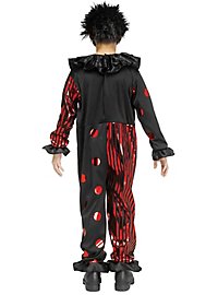 High gloss horror clown costume for kids