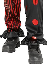 High gloss horror clown costume for kids