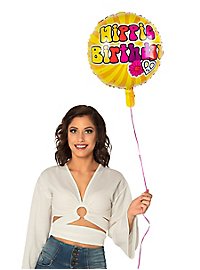 Hippie Birthday Folieballon
