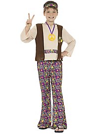 Hippie child costume for boys