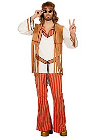 Herren Kostüm Hippie 60er Jahre Mottoparty Karneval WIL