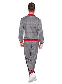 Hipster tracksuit gray plaid