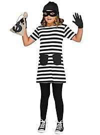 Indbrudstyv Kostume Til Piger