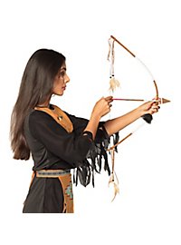 Indian bow with arrow