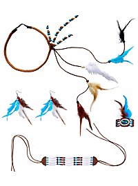 Indianerkvinde Tilbehørssæt