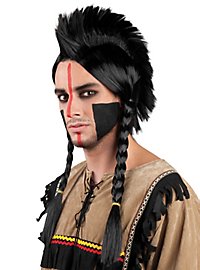 Irokesen Indianer Perücke