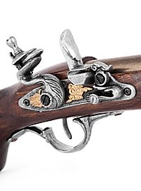 Italian flintlock pistol decorative weapon