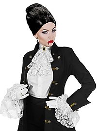 Jabot con polsini bianchi