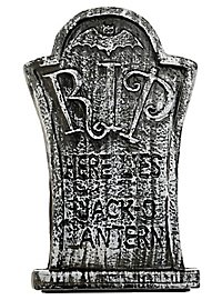 Jack O'Lantern gravestone decoration