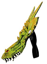 Jade Dragon Half Mask