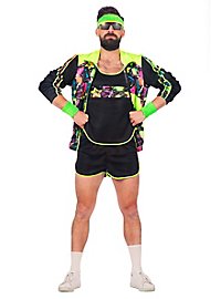 Jaren 80 rollerdisco kostuum voor mannen