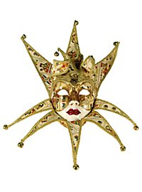Jolly Collare carta volto stucco - Venetian Mask
