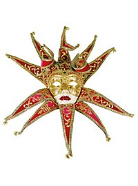 Jolly Collare Velluto rosso - Venezianische Maske