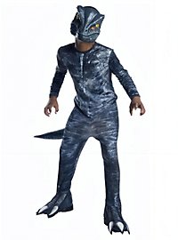 Jurassic World – Déguisement de vélociraptor bleu pour enfants