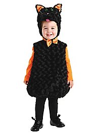 Kat Børnekostume Sort