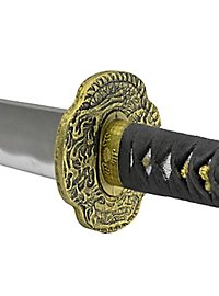 Katana - Musashi with Dragon Tsuba Larp weapon
