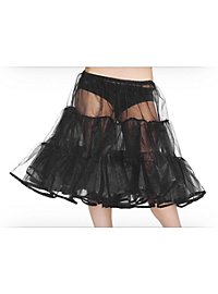 Knee-length Petticoat black