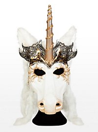 Königin der Einhörner Ledermaske