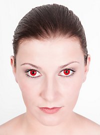 Kontaktlinse rot mit Dioptrien