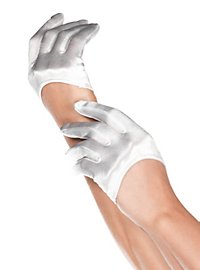 Korte Satinhandsker