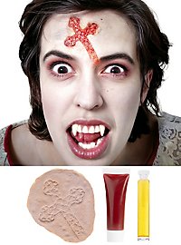 Krucifix Brandsår Af Latex