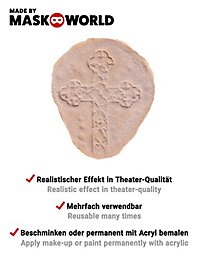 Krucifix Brandsår Af Latex