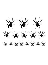 Krybende Edderkopper Klæbe Tatovering