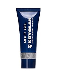 Kryolan Glittergel Sølv Fin