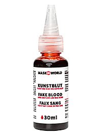 Kunstblut Flasche mit Dosierspitze 30 ml / 50 ml / 100 ml