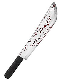 Kunstblut Machete aus Kunststoff