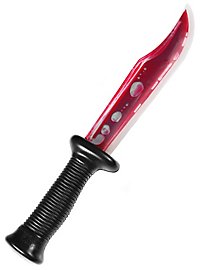 Kunstblut Messer aus Kunststoff