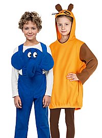La trasmissione con il topo - Costume da topo con cappuccio per bambini