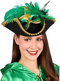 Ladies' Tricorn Hat Venezia green