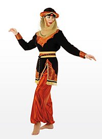 Ladies Turban with Veil Costume