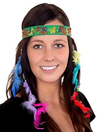 Lady Headband with Feathers