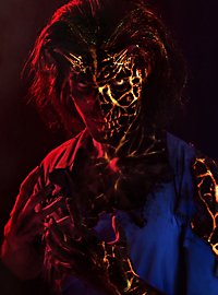 Latexhorn Dæmon Med Mastix Hudlim