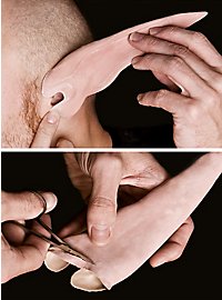 Trollohren Latexapplikation