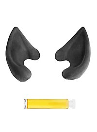 Latexører Mørkealf