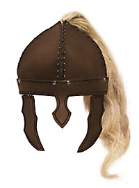 Leather helmet "Horseman"