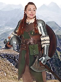 Leather jerkin - Dwarven woman