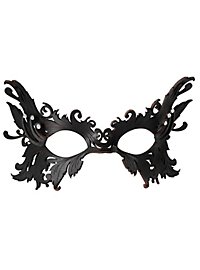 Leather mask Black Swan