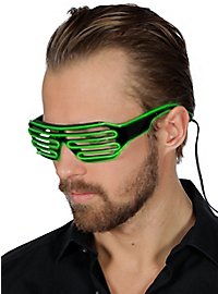 LED Brille grün